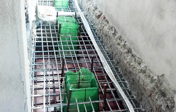 南海某住宅樓基礎加固工程案例