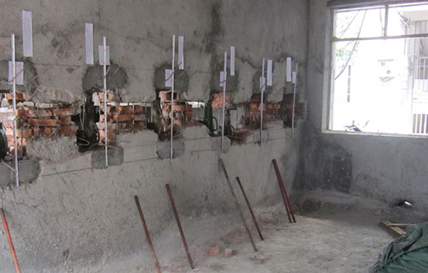 佛山學(xué)校頂升糾偏工程 佛山學(xué)校頂升糾偏工程