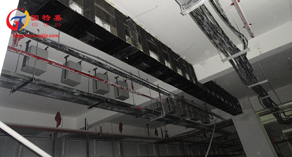 中山一連鎖商場結構梁加固