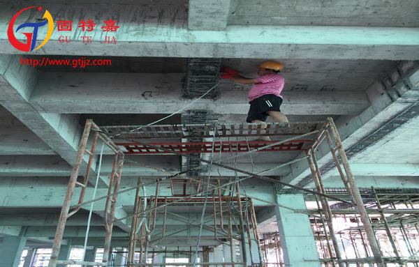 粘鋼加固公司施工現場 粘鋼加固公司施工現場